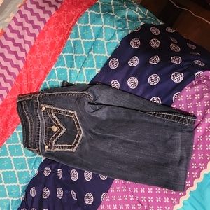 Miss me skinny jeans size 27